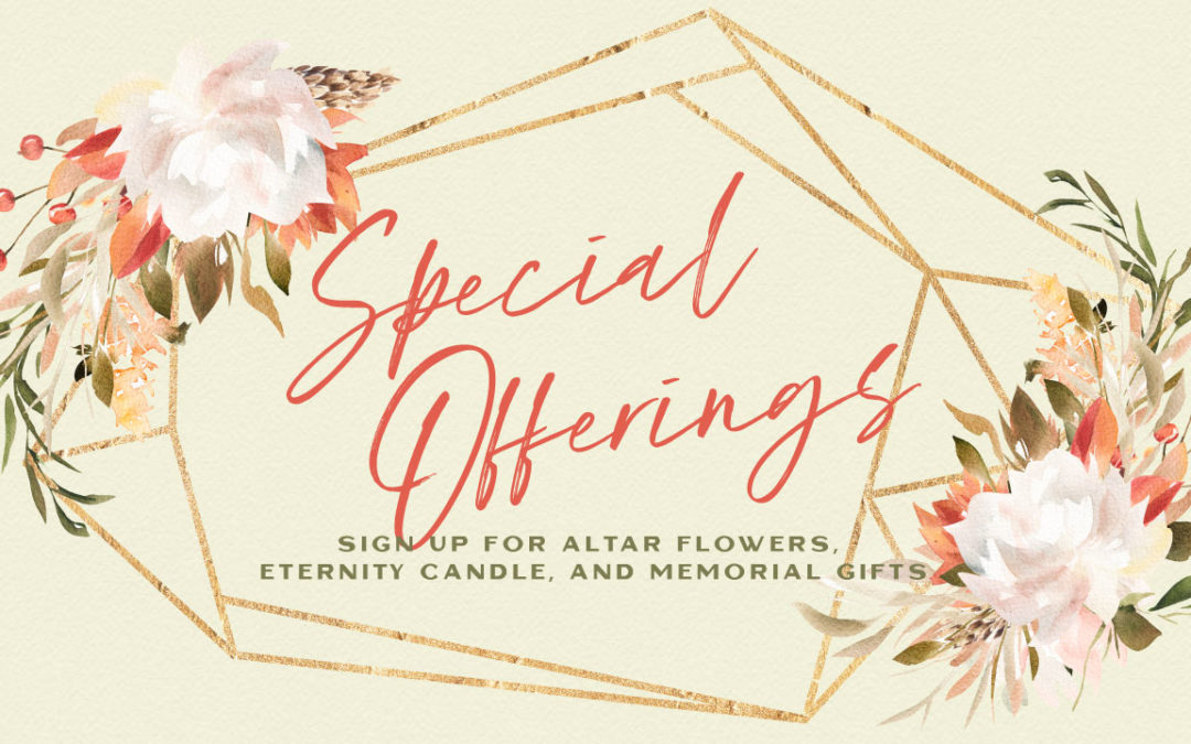 Make a Special Offering