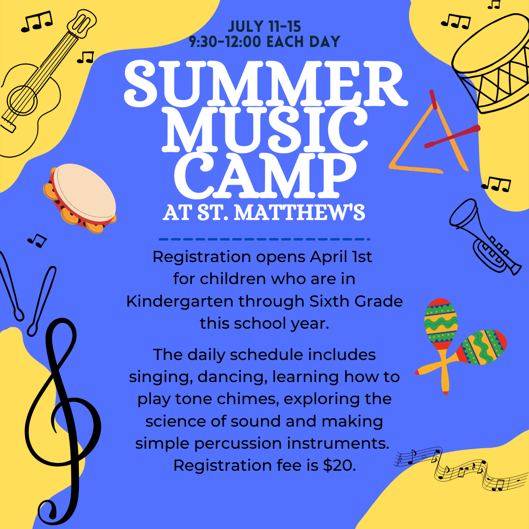 Summer Music Camp – Registration Open!
