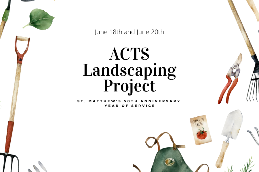 ACTS Landscaping Project – June