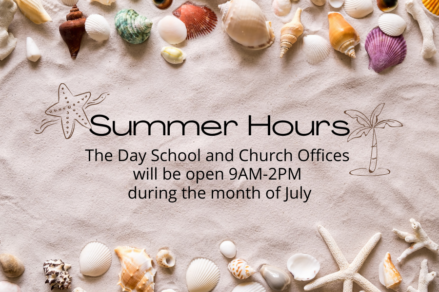 Summer Office Hours