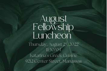 August Fellowship Luncheon