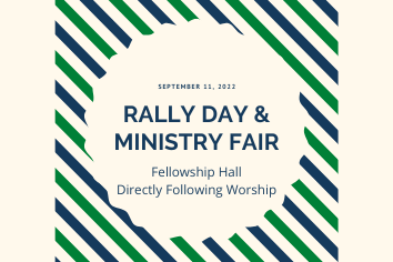 Rally Day & Ministry Fair