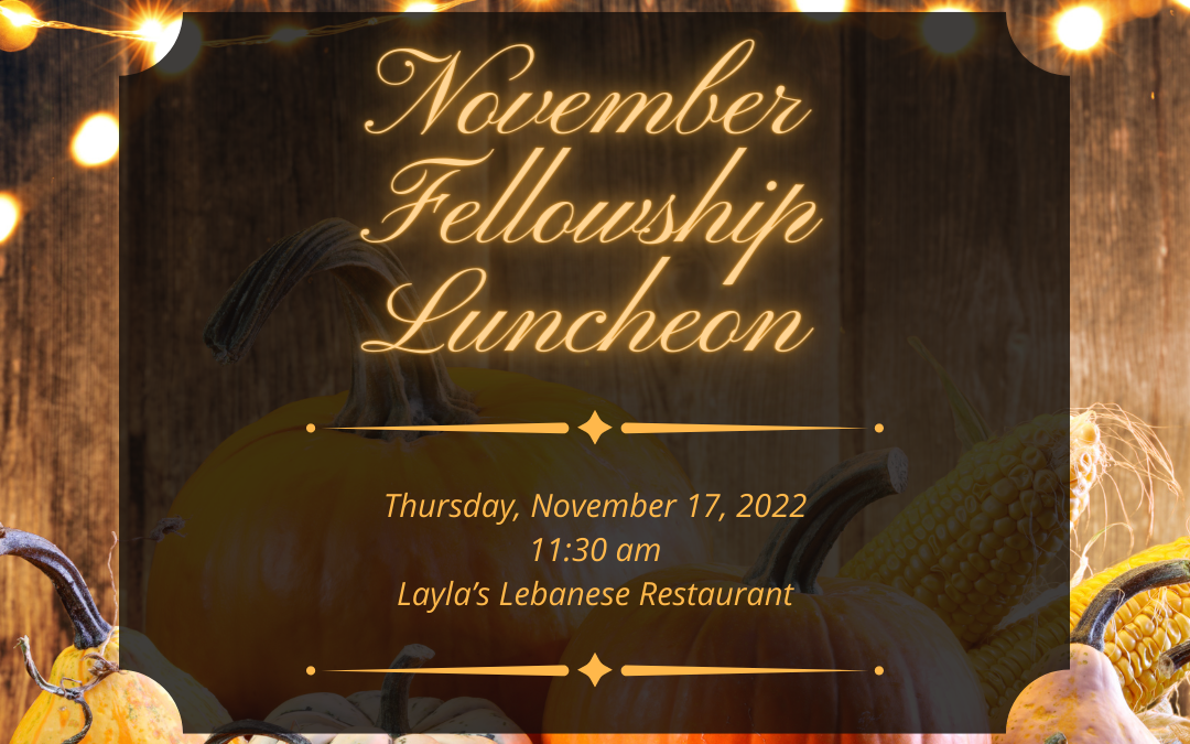 November Fellowship Lunch