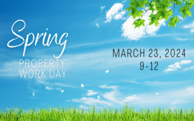 Spring Property Work Day