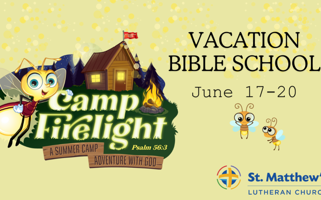 Vacation Bible School–Registration ends June 10th!
