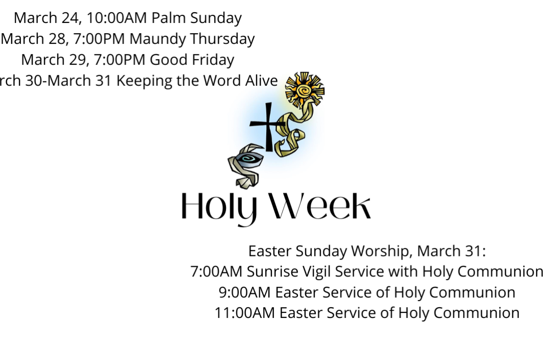 Holy Week Services