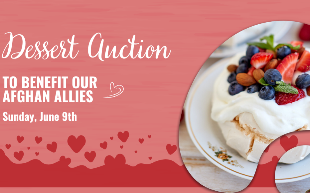 Dessert Auction – June 9th
