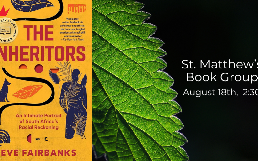Book Group – August 18