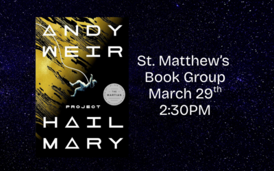 St. Matthew’s Book Group – March 29