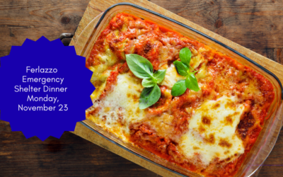 November Meal Service – Ferlazzo Emergency Shelter